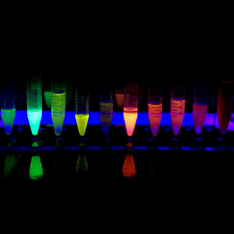 uv wavelength for minerals