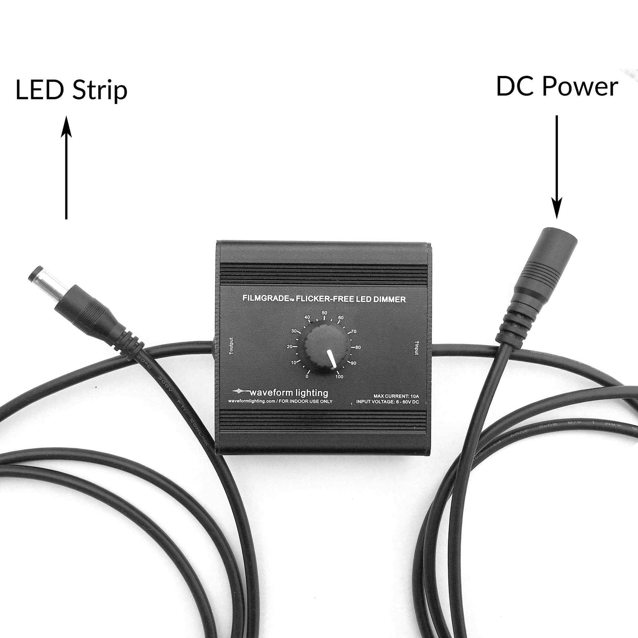 LED Strip - Connecting the LED Power Supply and LED Dimmer 
