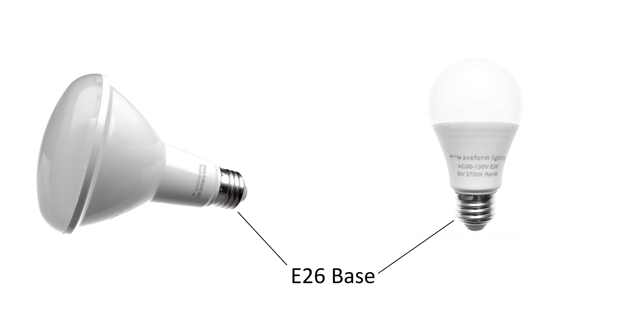 Are E26 the Same Thing? | Waveform Lighting